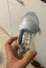 好孩子（gb）PPSU婴儿奶瓶宽口径奶瓶带手柄吸管小饿魔系列300ml蓝色 6个月+ 实拍图