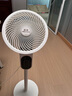 金正（NINTAUS）电风扇空气循环扇台地两用智能语音遥控家用风扇卧室客厅落地扇大风量台扇低音八字摇头定时 珍珠白【语音控制+遥控定时+八字摇头】 实拍图
