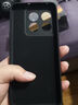 毕亚兹适用一加ace5pro 手机壳 Ace5 保护套 全包防摔超轻薄散热升级植绒内衬磨砂亲肤液态软壳 JK785黑 实拍图