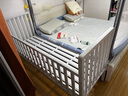 杏德儿童拼接床铁艺加高护栏宝宝可定制加宽拼接大人可睡男女孩婴儿床 三面护栏+5cm椰棕床垫 200*70【环保无味】 实拍图