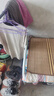双杆衣架落地立式晾衣架单杆式阳台晒衣服架子家用卧室宿舍挂衣架 U型单杆晾衣架110cm 实拍图