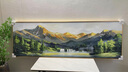 墨派（Mopai）手绘油画客厅装饰画肌理画沙发背景墙挂画奶油风横幅抽象大气壁画 艳阳高照 150x50cm手绘油画 实拍图