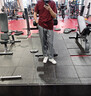 JEANSWEST LIFE真维斯夏季冰感直筒休闲裤男轻薄透气男士运动裤潮男街头户外长裤 实拍图