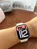 Apple/苹果 Watch Series 10智能手表蜂窝款46毫米玫瑰金色铝金属表壳淡桃粉色运动型表带M/L MWYN3CH/B 实拍图