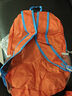 酷咖运动双肩包男大容量户外背包健身包女短途旅行防泼水登山包 橘色【带收纳袋】 实拍图