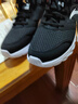安踏男鞋运动鞋男秋冬季皮面软底轻便休闲防泼水减震慢跑黑色跑步鞋子 【网面透气】黑/白5581-6 41 (255mm) 实拍图