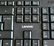 联想（Lenovo）无线键盘鼠标套装 无线键鼠套装 办公鼠标键盘套装 MK23电脑键盘笔记本键盘 黑 实拍图