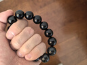 石玥珠宝精品16mm绿眼天然黑曜石手串本命年转运珠水晶手链男女士款礼物 实拍图