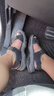 斯凯奇（Skechers）凉鞋男士夏季外穿运动凉拖鞋透气软底休闲沙滩鞋204105 实拍图