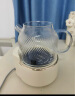 World Kitchen康宁全玻璃养生壶恒温壶煮茶器1L办公室家用花茶壶烧水壶电热水壶（升级茶漏炖盅款+全玻璃盖） 实拍图