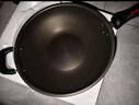 炊大皇（COOKER KING） 炒锅不粘锅平底炒菜锅无烟锅32cm电磁炉燃气明火炒锅 实拍图