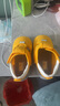 月星童鞋 日本进口学步鞋凉鞋 女童夏季镂空网面透气机能鞋男童关键鞋 黄色 21.5 (内长13.5cm适合脚长13cm) 实拍图