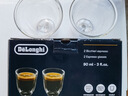 德龙（Delonghi） 玻璃杯 双层 咖啡杯 创意水杯 防烫大容量 简约风格 小号杯*2 实拍图