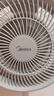 美的（Midea）【暴风循环】空气循环扇大风量摇头电风扇家用台式落地扇轻音卧室节能小风扇柔风轻羽扇 FGA24TQ 实拍图