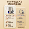 奥克斯（AUX）【无缝内胆】电热水壶烧水壶 1.7L大容量 家用烧水壶 双层防烫开水壶 304不锈钢 快速烧水多重防护 实拍图