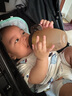 世喜奶瓶6-12个月以上婴儿仿母乳硅胶断奶嘴大棕瓶240ml带重力球手柄 实拍图