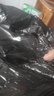 【销量100万+】家用办公垃圾袋加厚加大点断易撕45*45CM 京东物流 抽绳垃圾袋【75个】黑色 实拍图