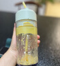 小熊（Bear）榨汁杯 家用便携式榨汁机 水果蔬果汁机 秒碎冰迷你小型果汁杯双盖 LLJ-T03H1【国家补贴】 实拍图