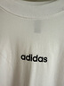 阿迪达斯 （adidas）棉夏简约男装运动半袖时尚潮流T恤  白 XL  实拍图