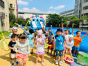 佑游儿童泳衣泳裤速干分体大中小童恐龙游泳衣六件套38228蓝色恐龙2XL 实拍图
