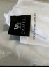 骆驼（CAMEL）运动速干T恤透气宽松户外休闲圆领情侣短袖夏季男款，白色XL 实拍图