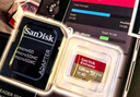 闪迪（SanDisk）128GB TF(MicroSD)内存卡 4K极速金卡A2 V30 U3行车记录仪 运动相机无人机 监控存储卡 读190MB/s 实拍图