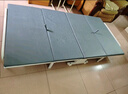 易瑞斯（Easyrest） 折叠床四折床单人午睡小休陪护床办公室午休简易家用成人行军床 升级双T脚八轮豪华款-宽60 实拍图