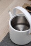 友茗堂全自动底部上水电热水壶茶台烧水壶一体电热水壶茶台嵌入式泡茶专用智能恒温电茶炉 1L 白色电茶炉【桶装水版】 台嵌两用【20x37cm】 实拍图