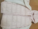 巴拉巴拉童装儿童羽绒服两件套男童女童宝宝冬装连帽外套 红白色调00361 120 充绒量40g 实拍图