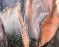 美威 智利冷冻 原味三文鱼排净重240g/4片装 大西洋鲑 海鲜水产 实拍图