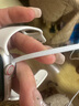 Apple/苹果 Watch SE 智能手表GPS+蜂窝款44毫米星光色铝金属表壳星光色运动型表带M/L MXJ23CH/B 实拍图