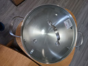 美厨（maxcook）304不锈钢火锅28cm 三层钢汤锅火锅复底 燃气电磁炉通用MCT2010 实拍图