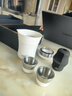 膳魔师（THERMOS）保温杯260ml旅行茶壶茶杯套组毕业礼物露营水杯子TCMU-200 雲白 实拍图