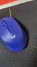 罗技（Logitech）M330 静音鼠标 无线鼠标 办公鼠标 右手鼠标 蓝色 带无线2.4G接收器 实拍图