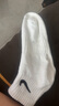 耐克（NIKE）男袜女袜 25新款训练透气短袜快干柔软休闲跑步健身运动nike袜子 热推/简约经典白色/三双装 M/24-26厘米/38-42码 实拍图