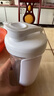 贝瑟斯摇摇杯运动健身水杯蛋白粉搅拌杯奶昔杯子代餐杯瑶瑶杯680ML白色 实拍图