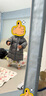 保姆鹅  儿童羽绒服宝宝中长款护脸加厚鸭绒外套防风保暖童装冬装 大象灰 100 实拍图