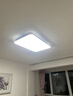 顾家同款现代简约大气客厅灯卧室餐厅长方形大厅led室内吸顶灯具 方形30*30cm单色白光24w 实拍图