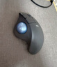 罗技（Logitech）ERGO M575 人体工学鼠标 轨迹球鼠标 无线蓝牙双模 办公鼠标  带无线2.4G接收器 石墨黑 实拍图