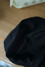 【舒适透气】游泳帽男女通用舒适高弹不勒头成人中老年时尚泳帽 黑色涤纶单线泳帽+鼻夹耳塞 实拍图