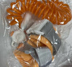 贝得力防走失带牵引绳儿童外出防丢绳宝宝出行防走失手环一键脱锁冰心橙 实拍图