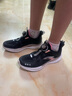 安踏儿童运动鞋驭风跑鞋夏季女大童透气网眼跑步鞋A22525506 实拍图