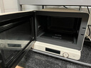 美的（Midea）小滋味2.0微烤炸一体机微波炉电烤箱空气炸三合一变频平板专业烘烤石墨烯烤管(C15) 实拍图