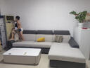 全友家居 现代简约布艺沙发客厅家具小户型家用贵妃位L型布艺转角沙发 实拍图
