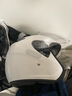 雅马哈雅马哈摩托车电动车头盔3C认证男女四季轻便安全帽四分之三盔春夏 白色（贴面版型） L 实拍图