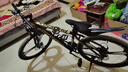 凤凰（Phoenix）山地自行车成人男女学生青少年减震变速越野公路通勤车山地车 26寸黑金铝合金车架刀轮 24速数字指拨（前中后全轴承） 实拍图