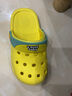 B.Duck小黄鸭童鞋儿童拖鞋夏季男童透气洞洞鞋女童可爱卡通家居鞋 351嫩黄 28 码 脚长16.5-17.2cm 实拍图