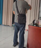鳄鱼恤男士单肩男包包休闲竖款斜挎百搭日字布包0125-6B送男友 实拍图