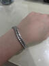戚小米【两件套】手链男潮韩版钛钢链条个性男生手饰简约冷淡风朋克霸气男士宽手链学生手链闺蜜手链日韩版潮 实拍图