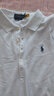 Polo Ralph Lauren 拉夫劳伦女装 经典款修身版弹力Polo衫RL23163 100-白色 L 实拍图
